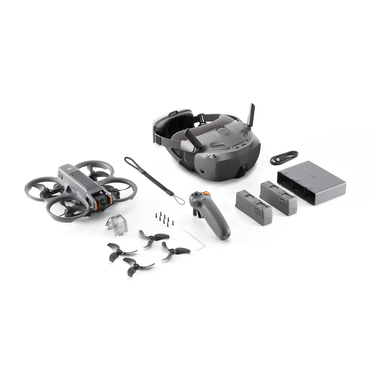 DJI Avata 2 FPV Drone Fly Smart Combo (Three Batteries + Goggles) - Image 8