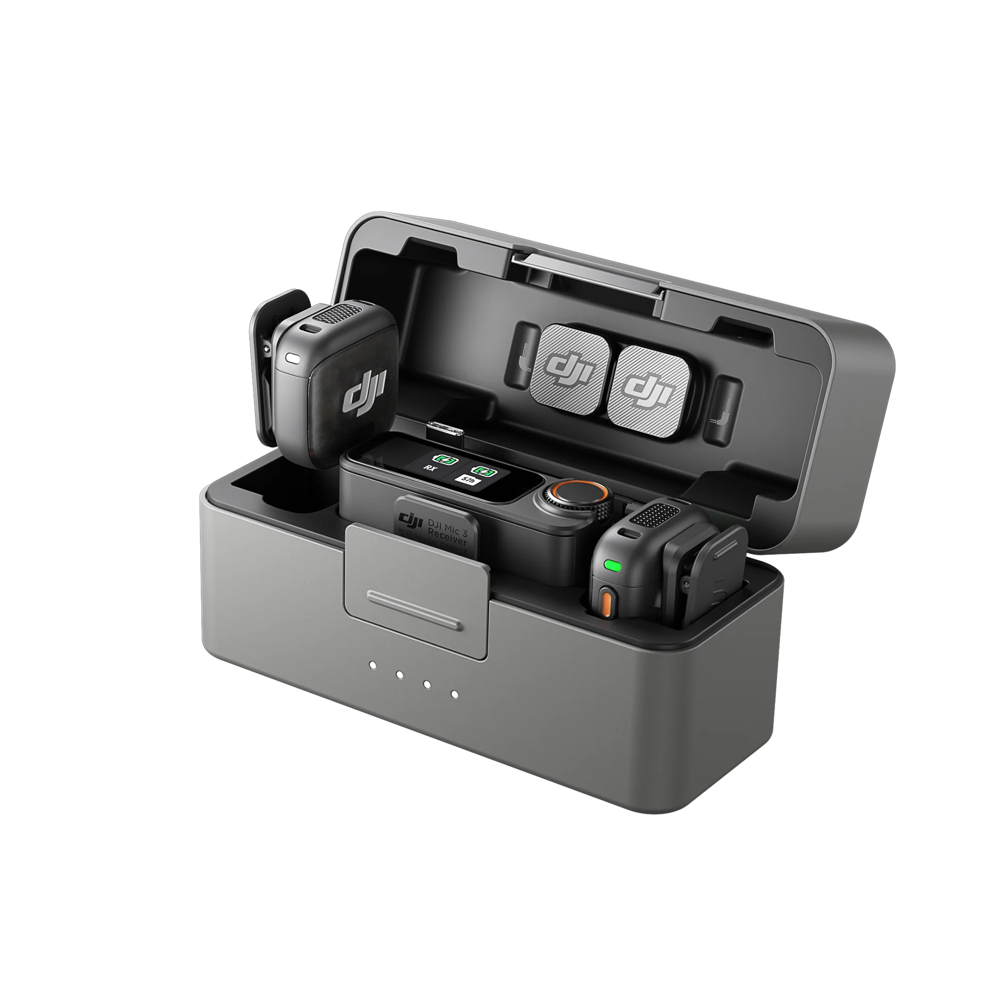 DJI Mic 3 Combo (2 Transmitter + 1 Receiver + Charging Case) - Image 7
