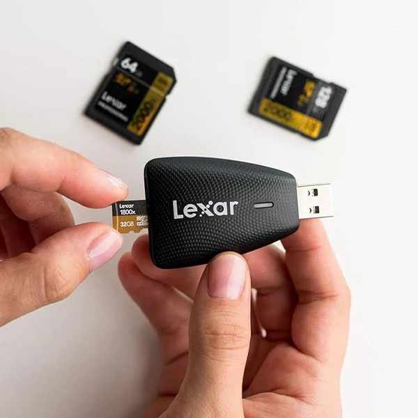 Lexar Multi-Card 2-in-1 USB 3.1 Reader - Image 3