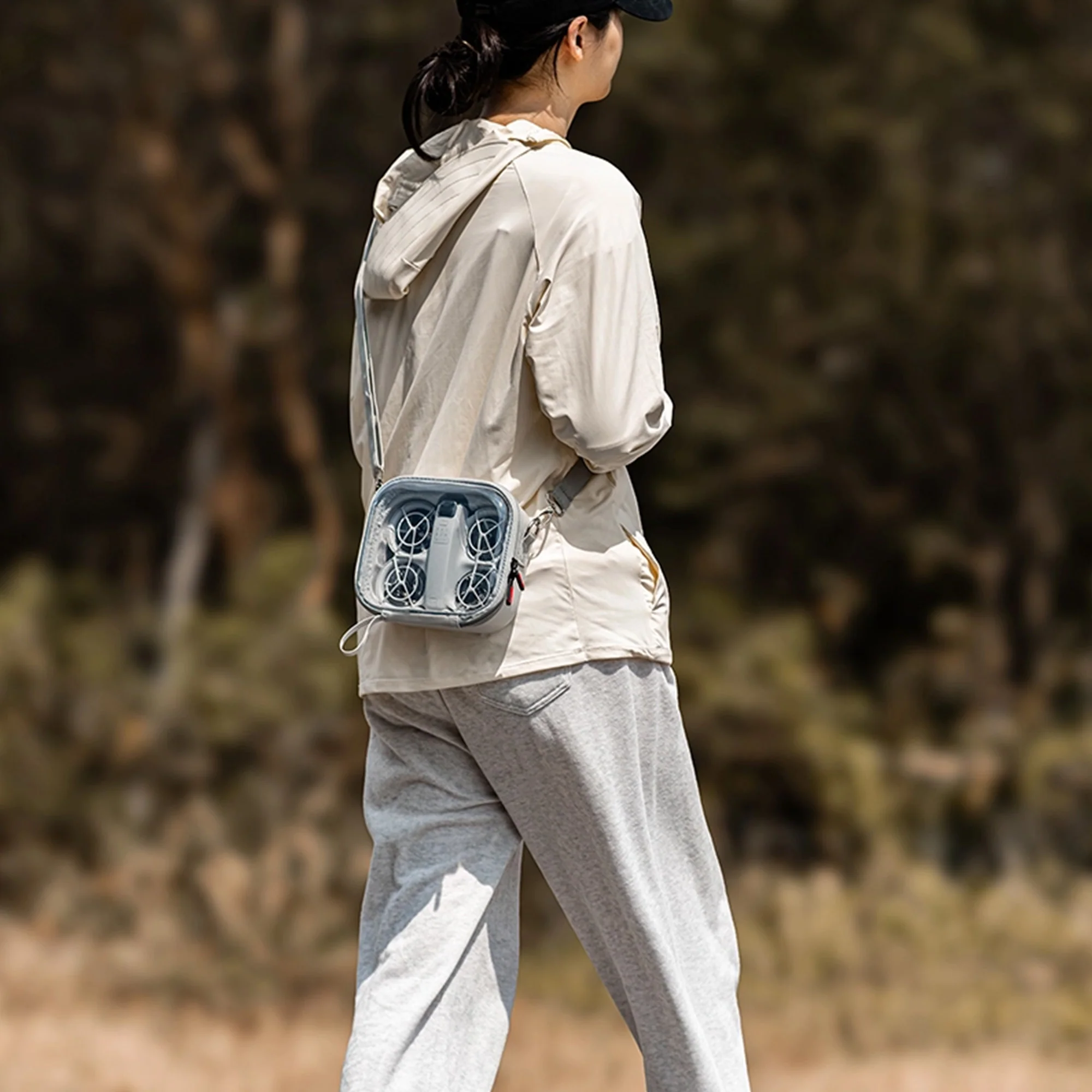 STARTRC Portable Transparent Drone Bag for DJI Neo (Lite Version) - Image 3