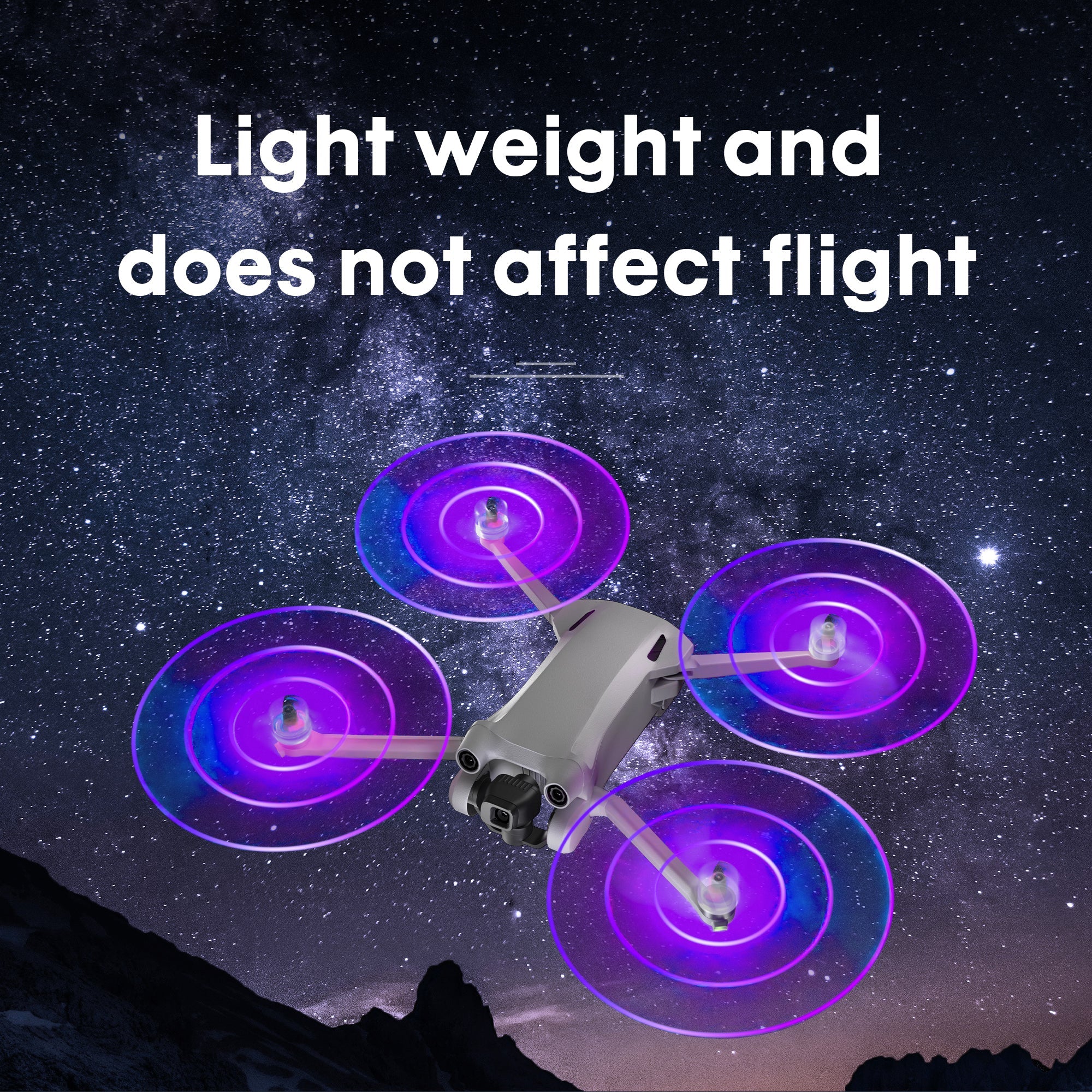 Drone LED Flash Propellers For DJI Mini 3 / Mini 3 Pro / Mini 4 Pro - Image 5