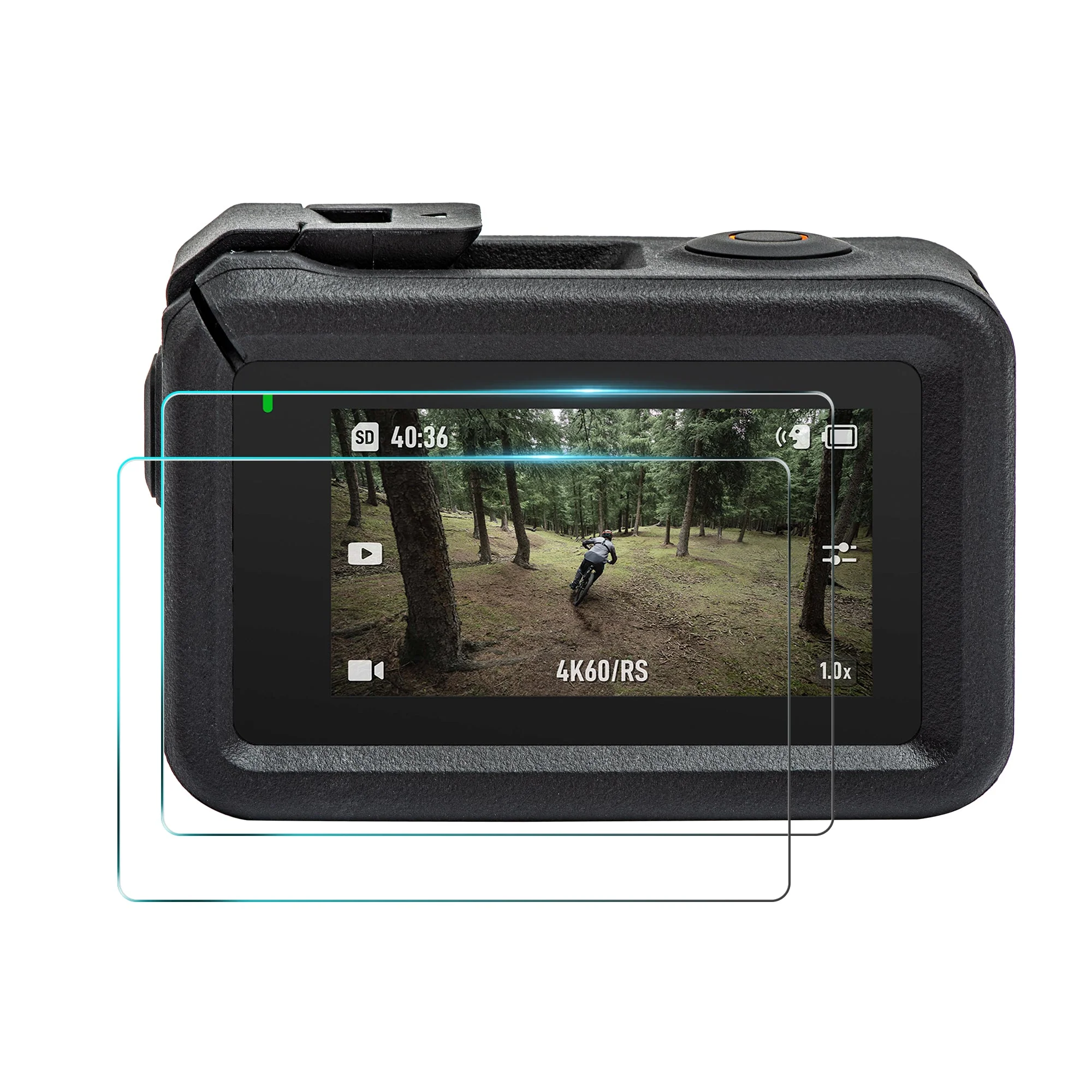 Glass Protectors For DJI Osmo Action 4 (2 Pack) - Image 3