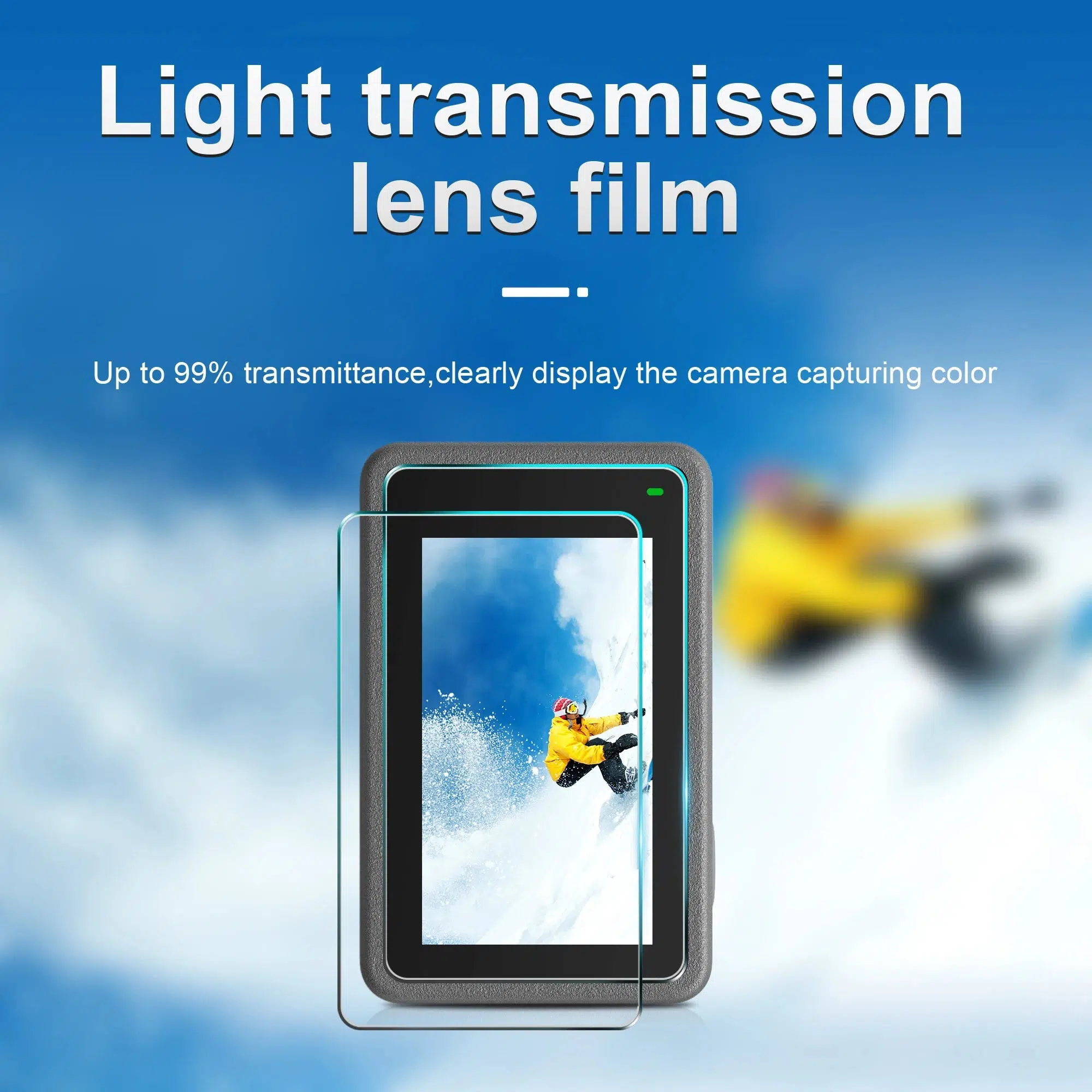 Glass Protectors For DJI Osmo Action 4 (2 Pack) - Image 4